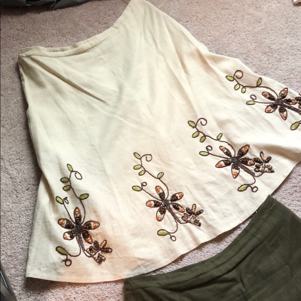 Carol Little linen skirts bogo sale